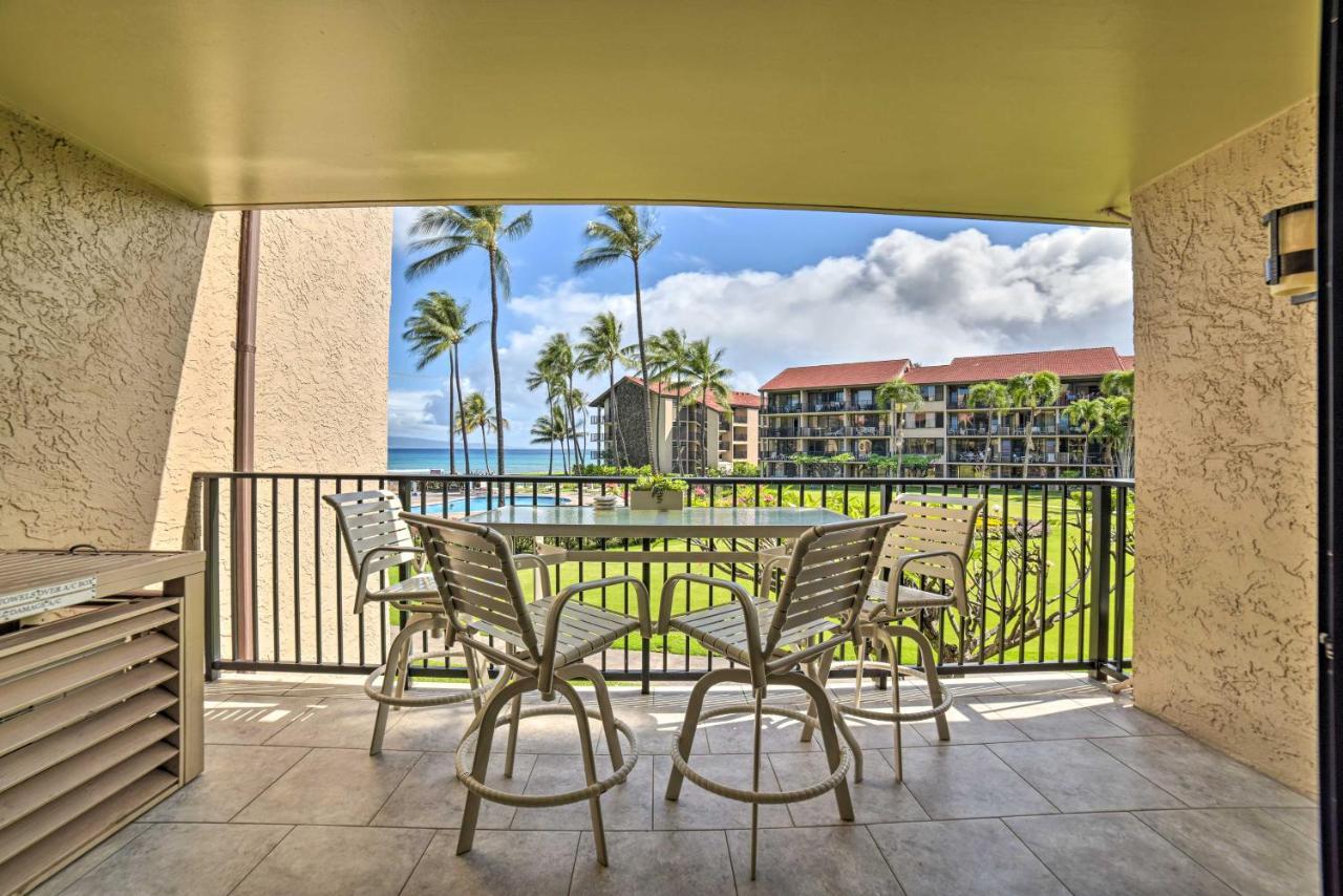 Lahaina Resort Retreat With Pool And Ocean Views! Kahana Luaran gambar