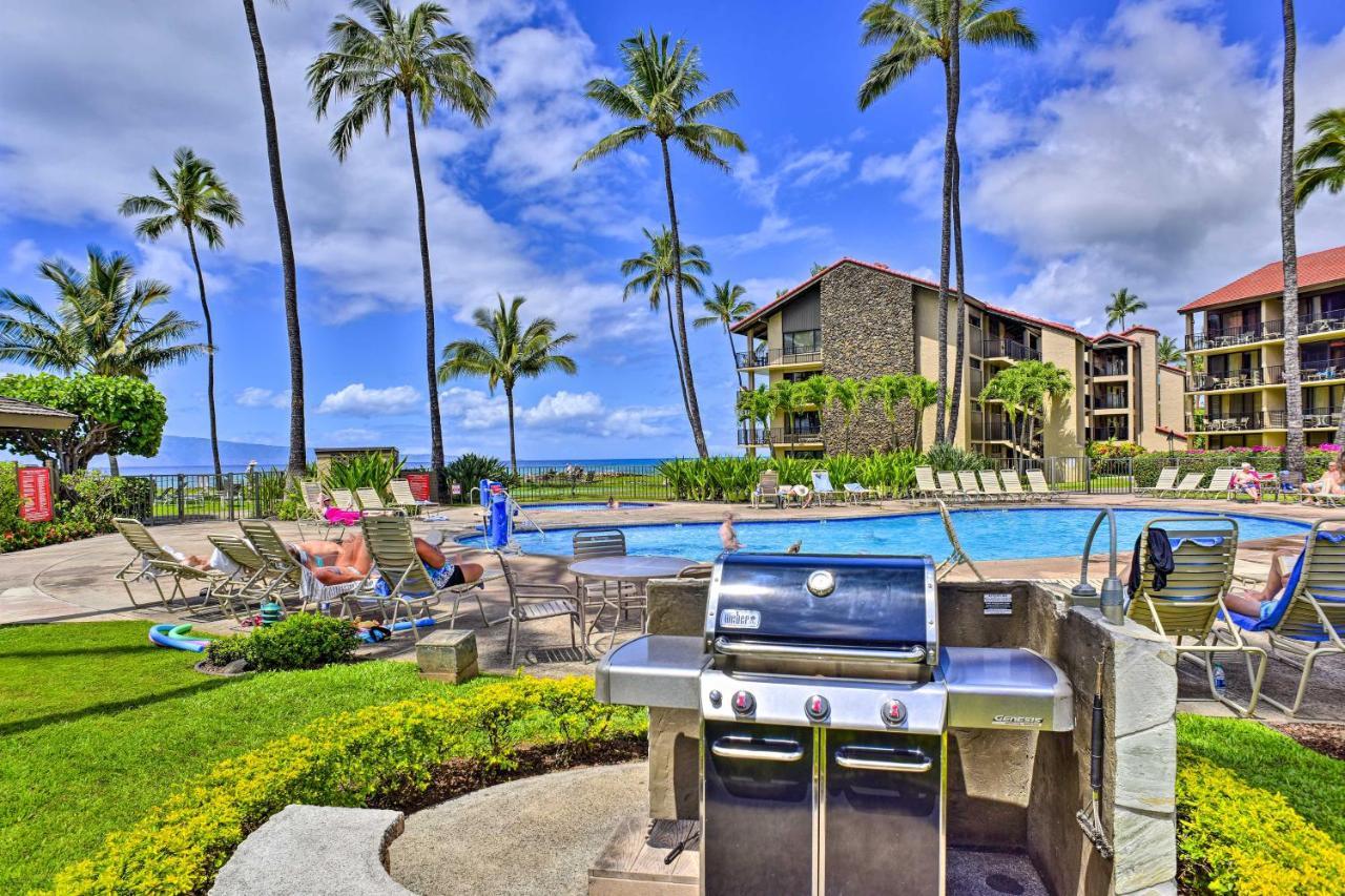 Lahaina Resort Retreat With Pool And Ocean Views! Kahana Luaran gambar
