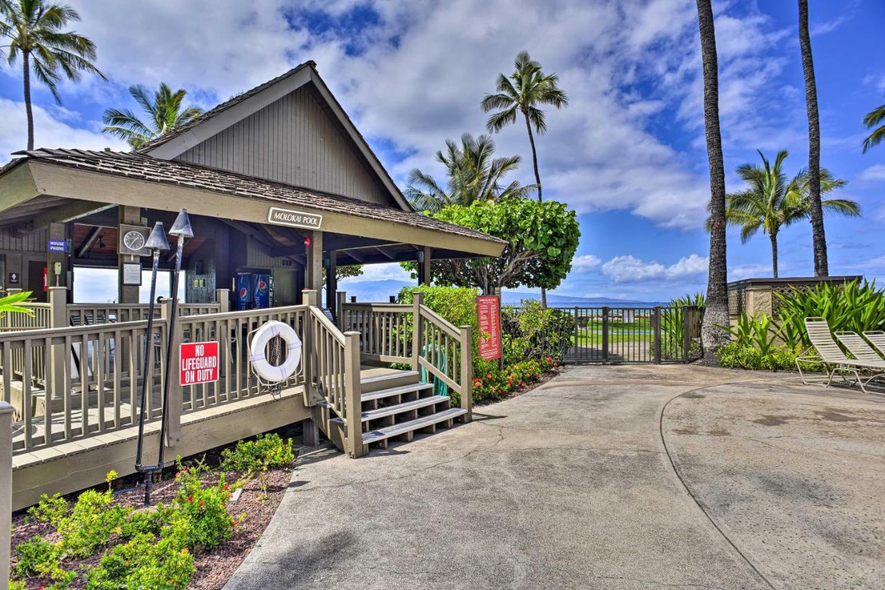Lahaina Resort Retreat With Pool And Ocean Views! Kahana Luaran gambar